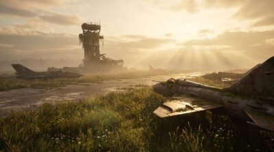 Forgotten Airfield Wallpaper